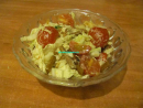 
Салат цезарь с курицей и сухариками