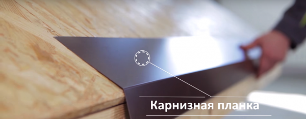 Покрытие крыши мягкой кровлей