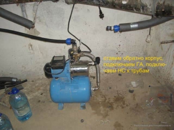 Не отключается насосная станция причины Не отключается насосная станция причины