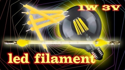 Светодиодные лампы FILAMENT - устройство, виды, характеристики достоинства и недостатки