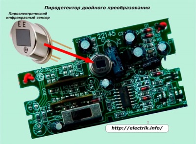 Типовые схемы подключения датчика движения для освещения